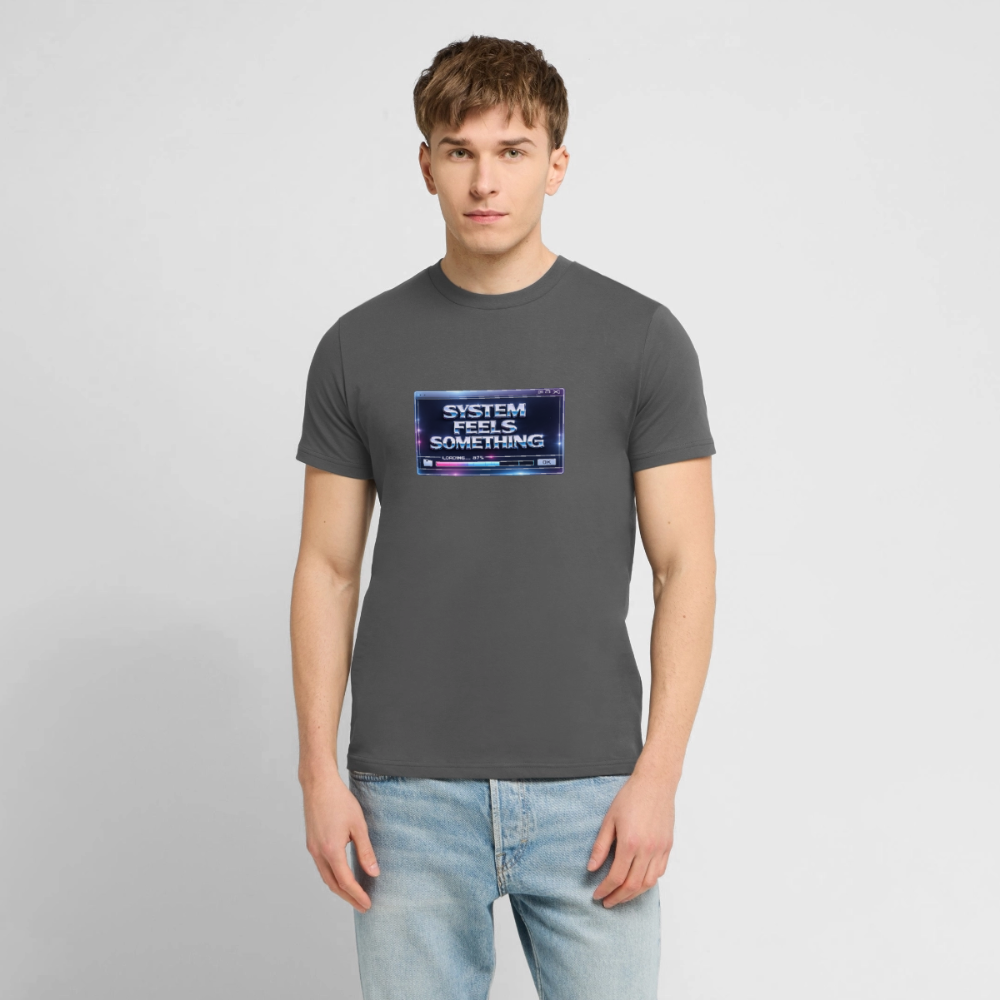 Organic T-Shirt - Sentience Loading Now - anthracite