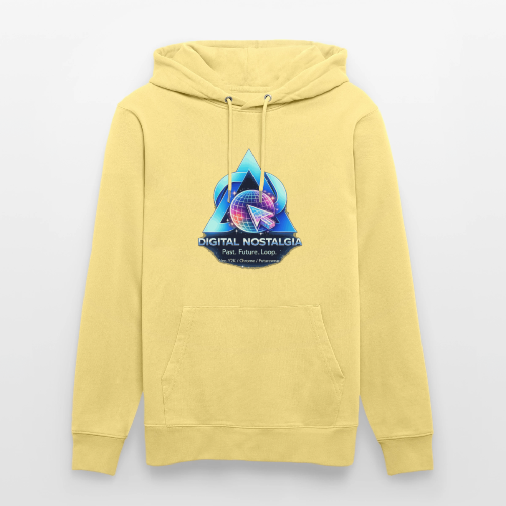 Organic Hoody - Eternal Quantum Era - viva yellow 