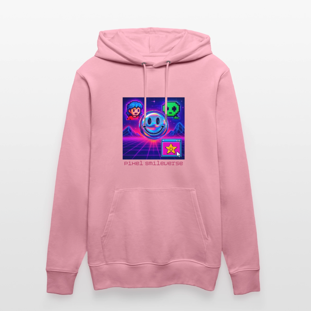 Organic Hoody - Retro Arcade Dream - lilac dream