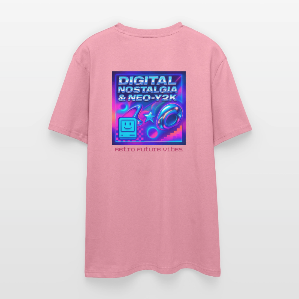 Organic T-Shirt - Digital Nostalgia - lilac dream