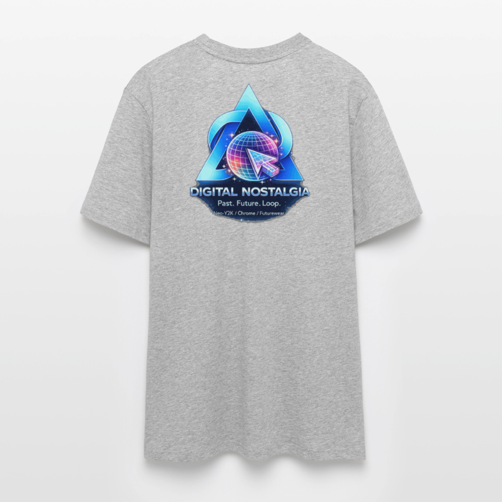 Organic T-Shirt - Eternal Quantum Era - heather grey