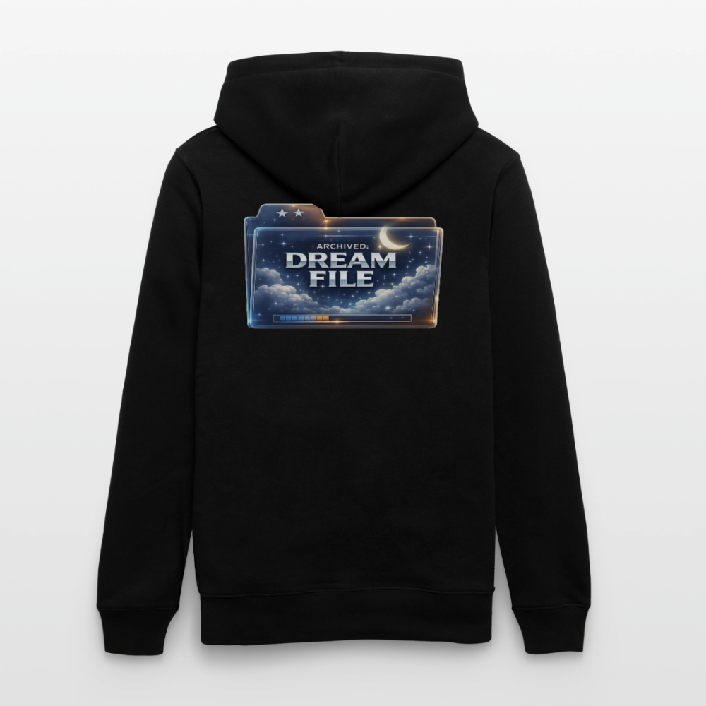 Organic Hoody - Archived Dream File - black