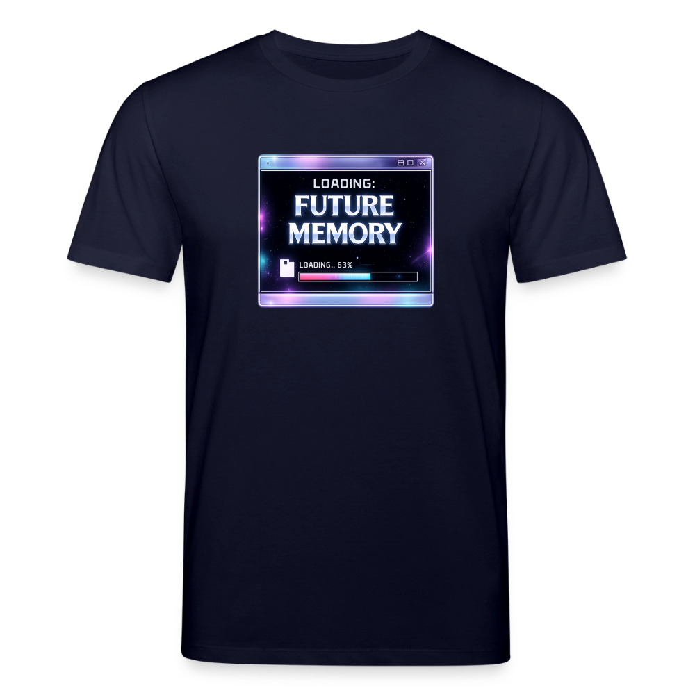 Organic T-Shirt - Future Memory - navy