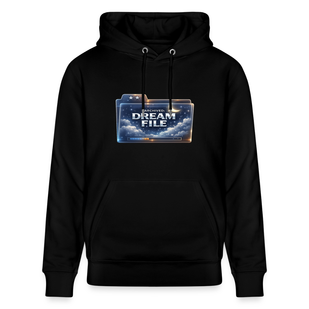 Organic Hoody - Archived Dream File - black