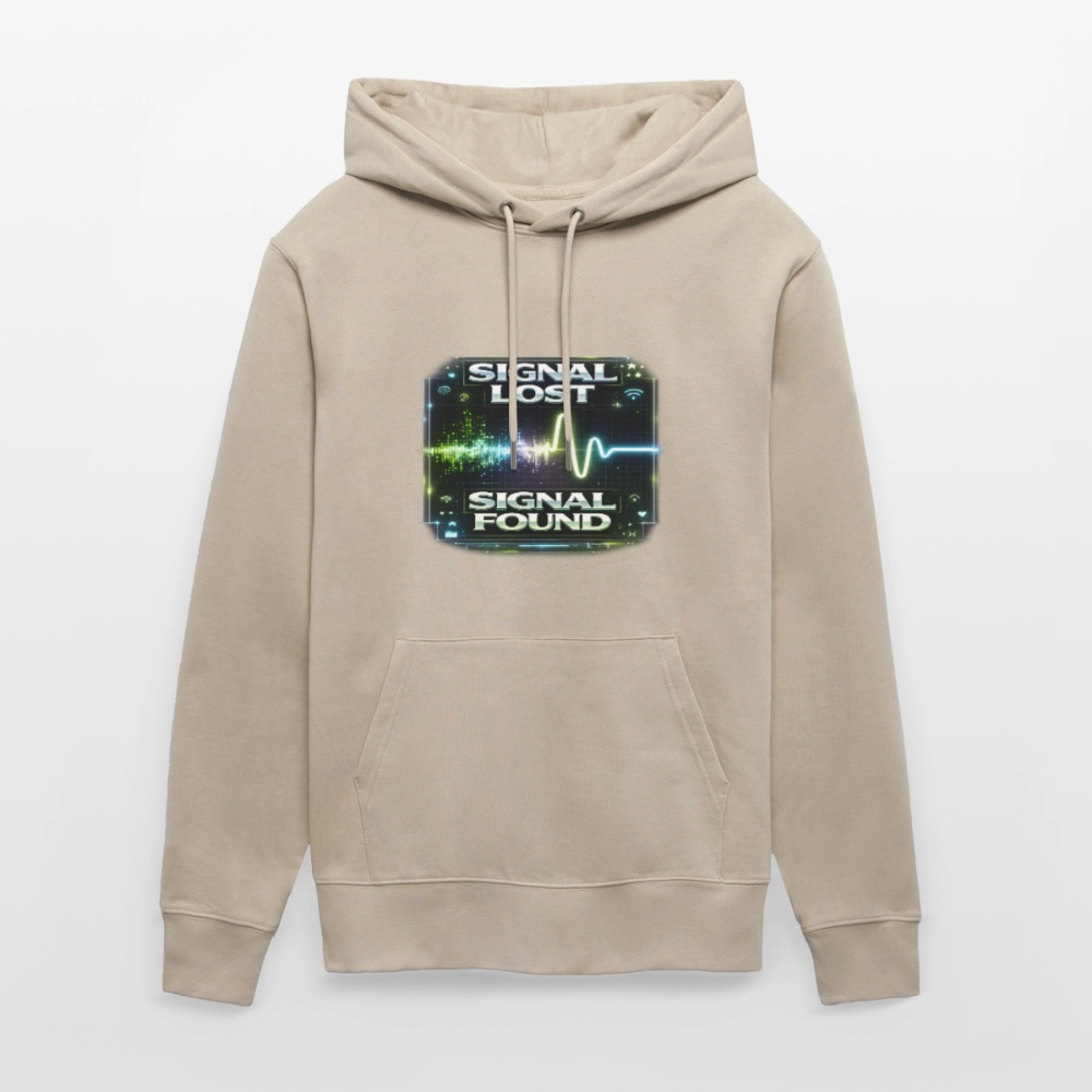 Organic Hoody - Signal Restored - beige
