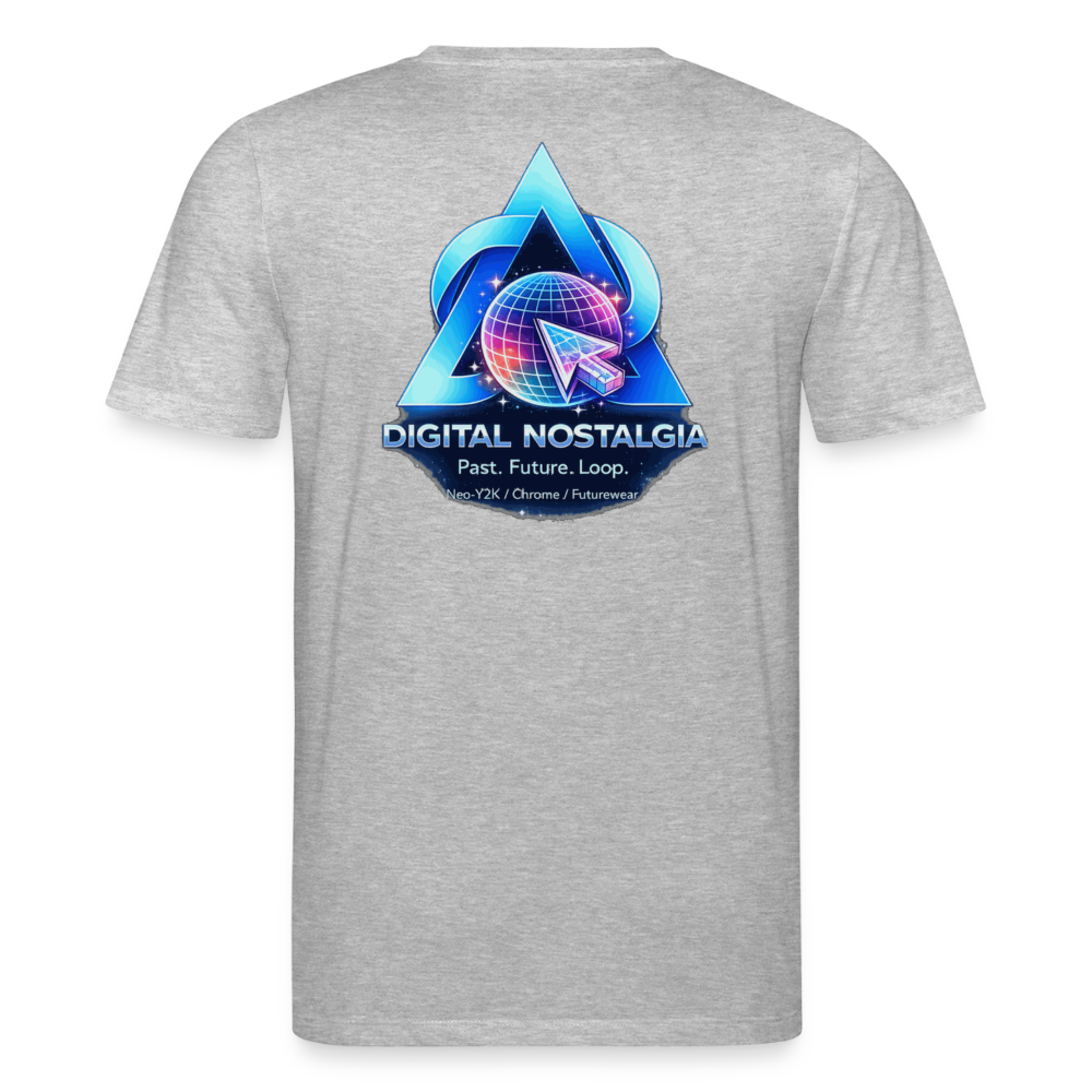 Organic T-Shirt - Eternal Quantum Era - heather grey