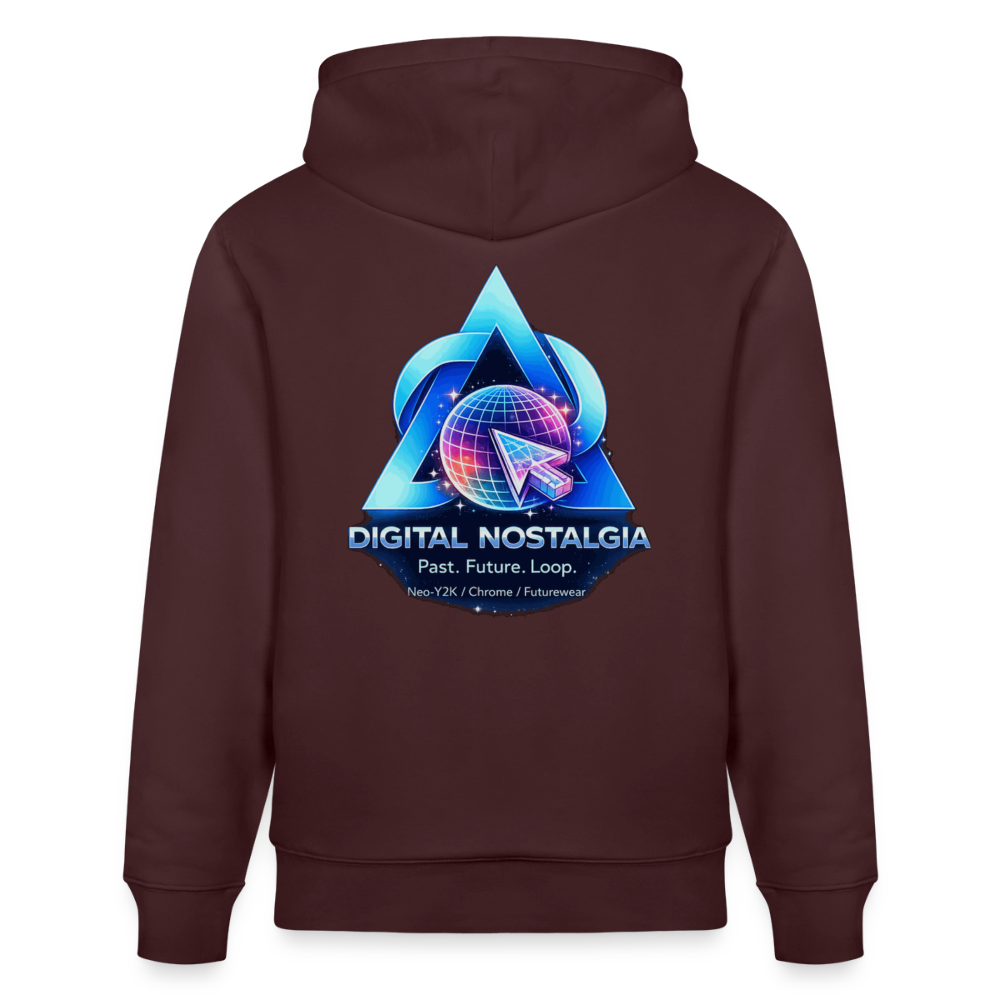 Organic Hoody - Eternal Quantum Era - maroon