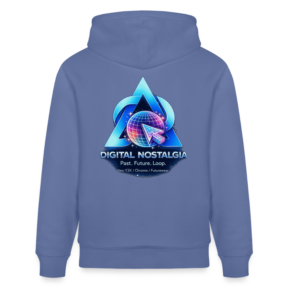 Organic Hoody - Eternal Quantum Era - bright blue