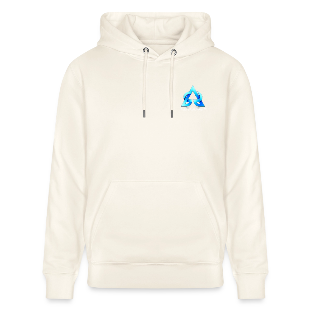 Organic Hoody - Digital Nostalgia - natural white