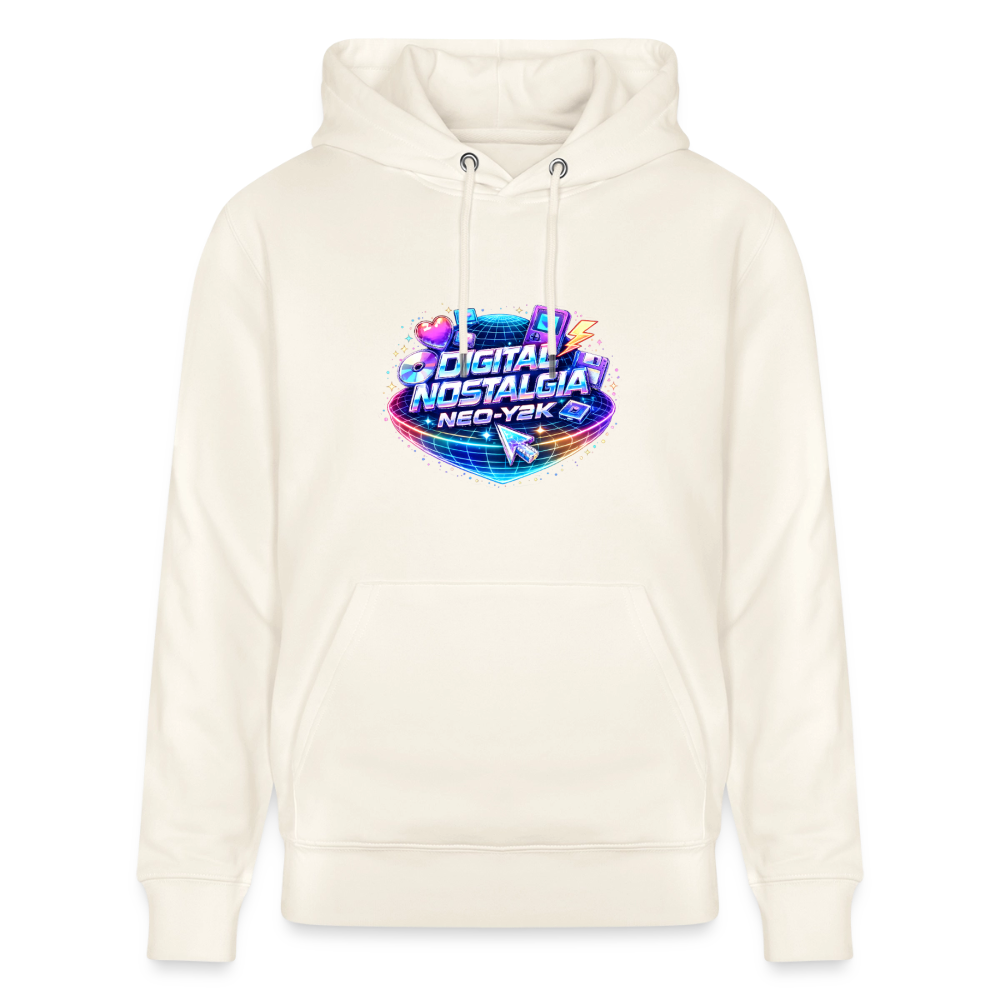 Organic Hoody - Neo Y2K Revival - natural white