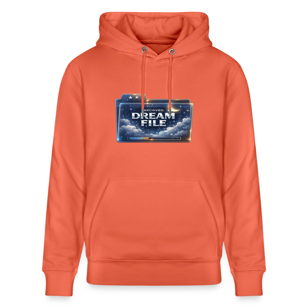 Organic Hoody - Archived Dream File - light red
