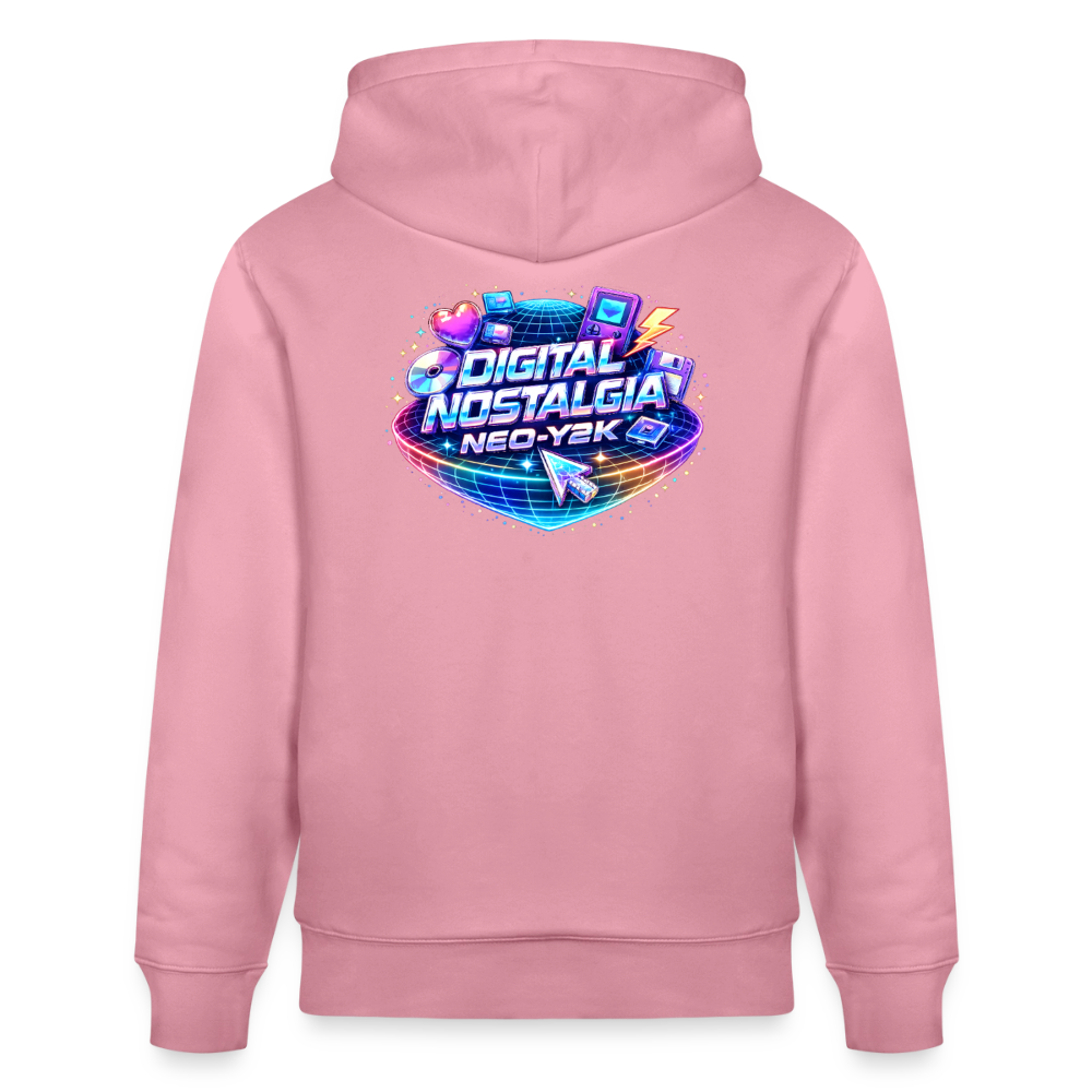 Organic Hoody - Neo Y2K Revival - lilac dream