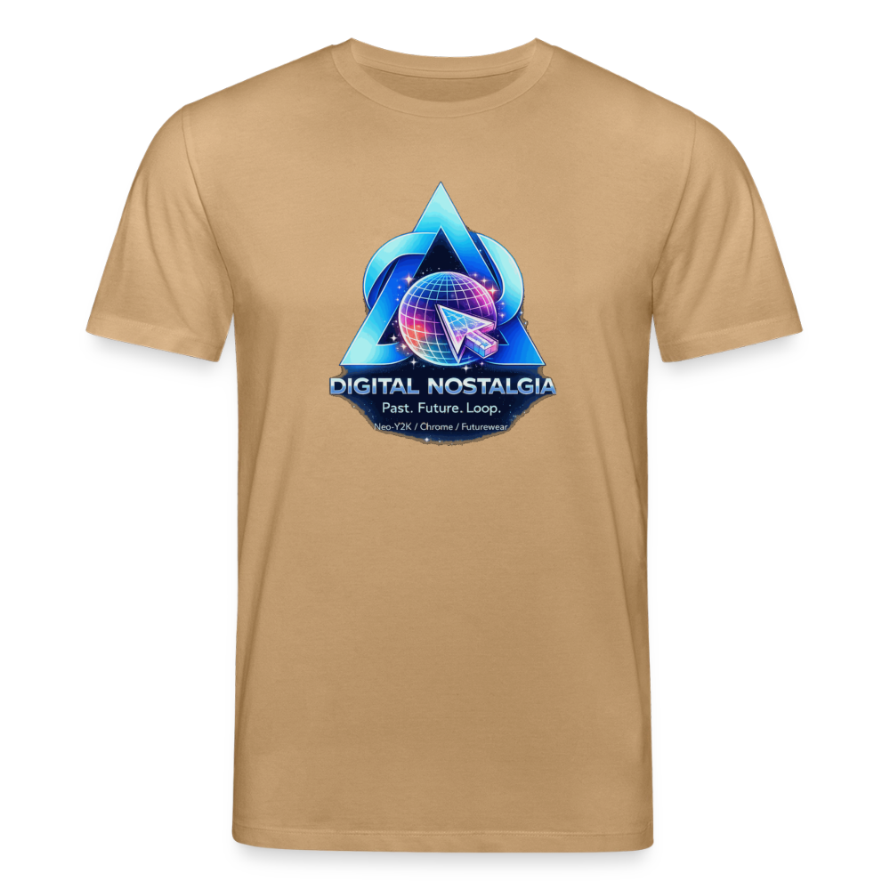 Organic T-Shirt - Eternal Quantum Era - caramel 