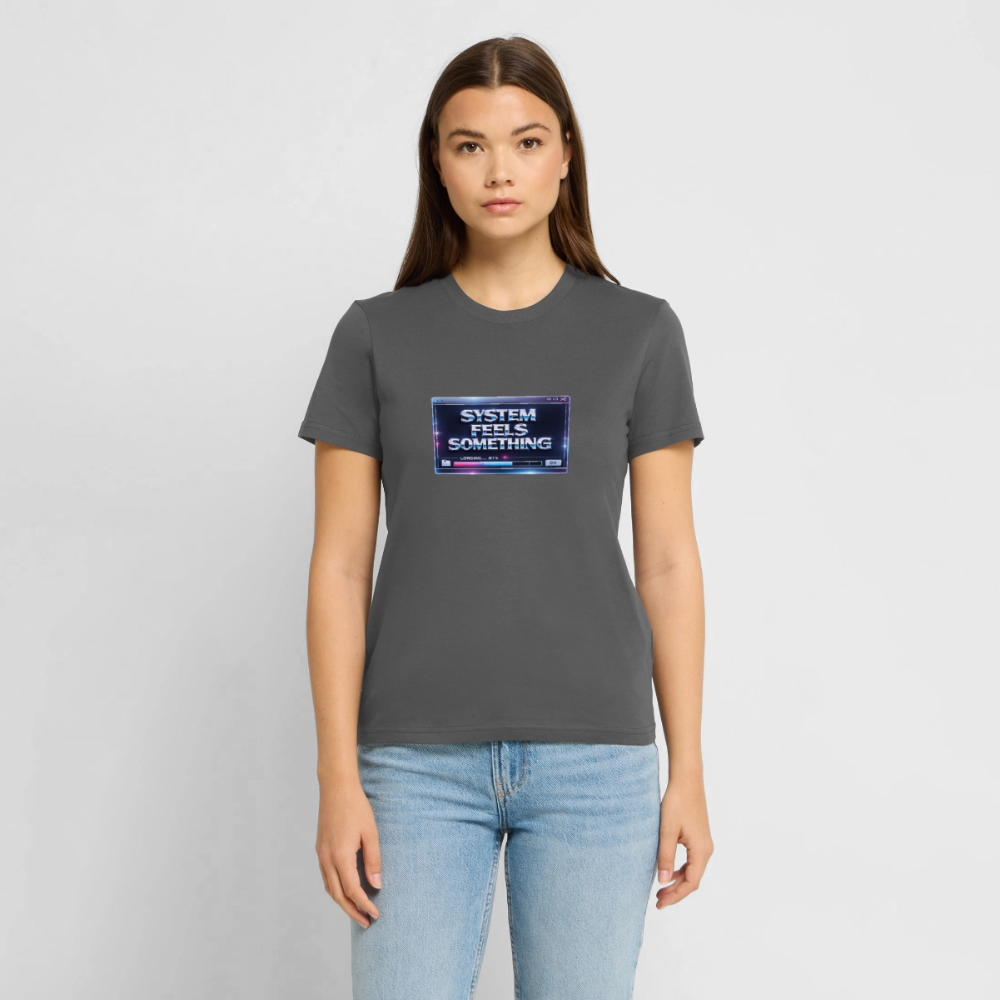 Organic T-Shirt - Sentience Loading Now - anthracite