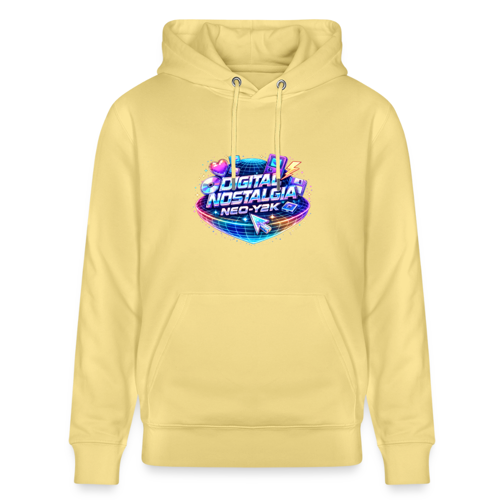 Organic Hoody - Neo Y2K Revival - viva yellow 