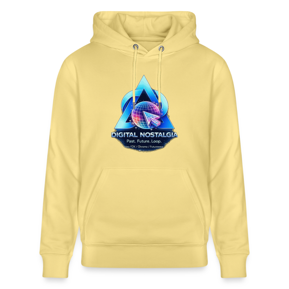 Organic Hoody - Eternal Quantum Era - viva yellow 