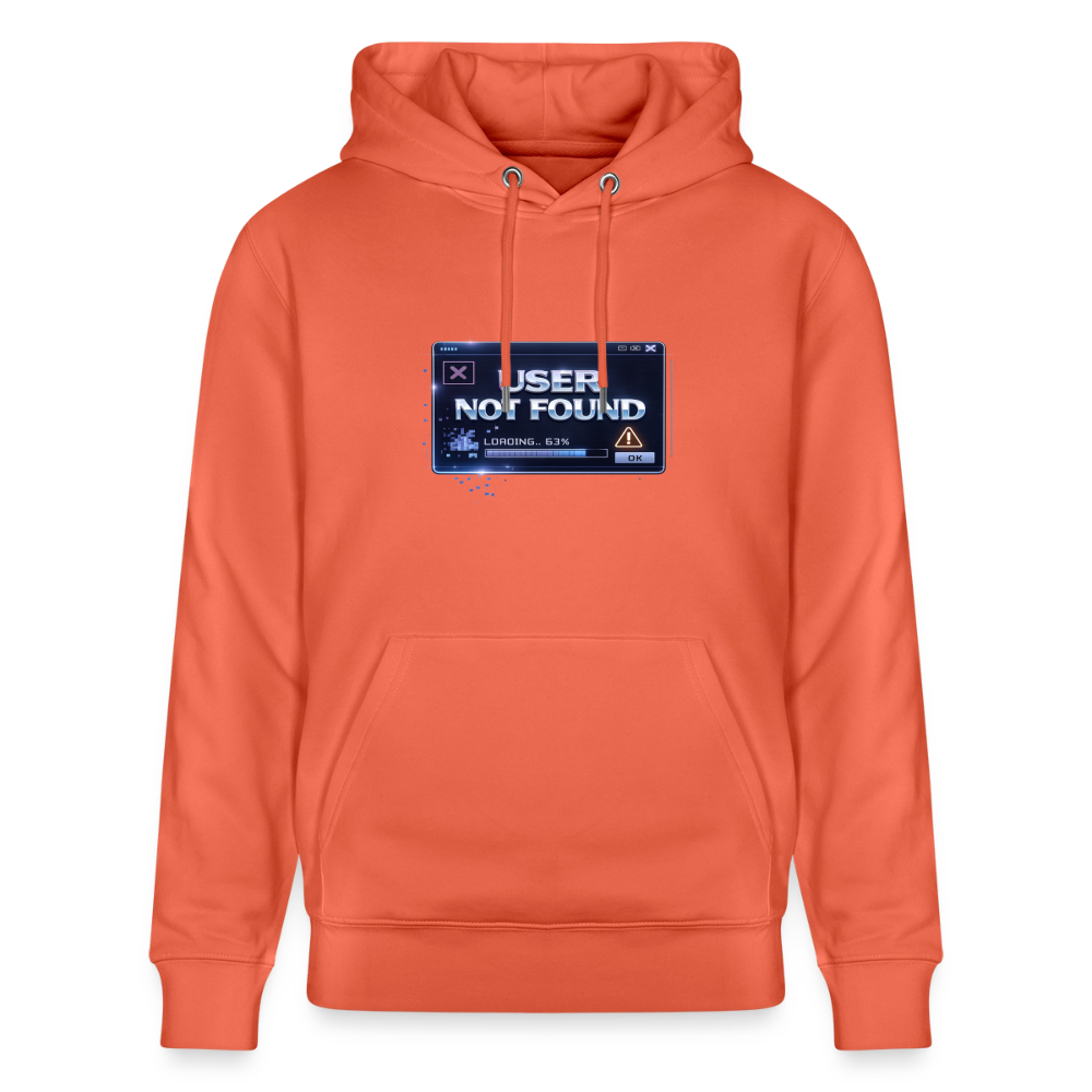 Organic Hoody - User Not Found - light red