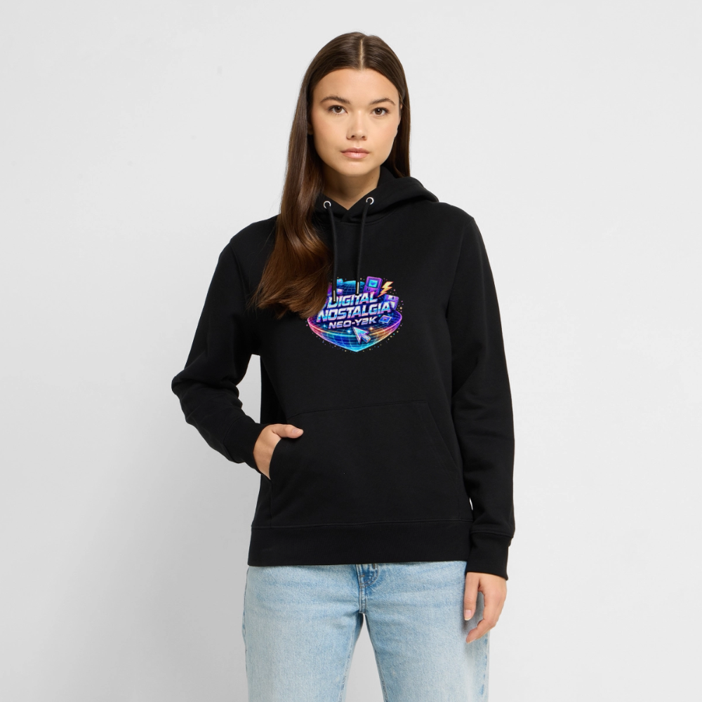 Organic Hoody - Neo Y2K Revival - black