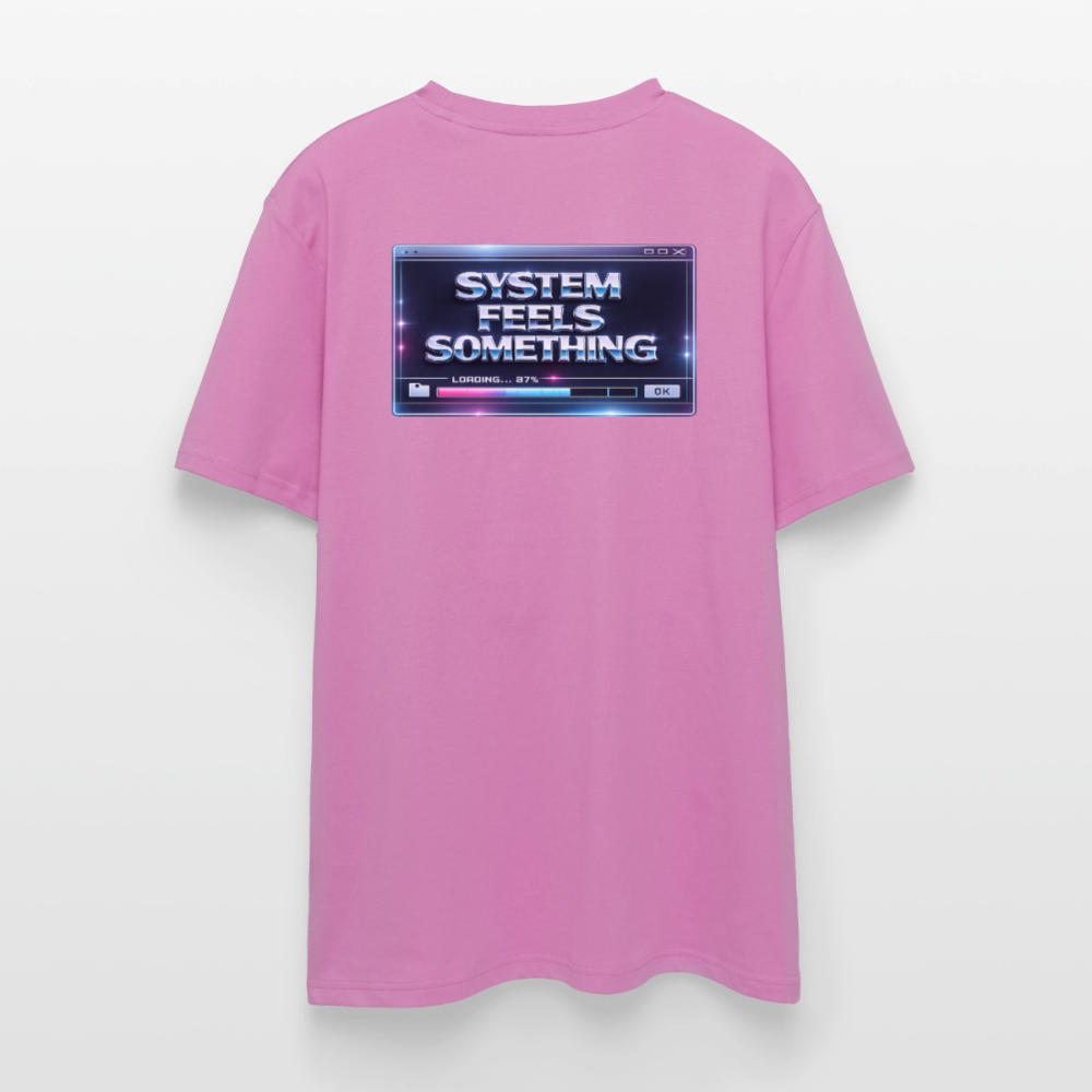 Organic T-Shirt - Sentience Loading Now - pink