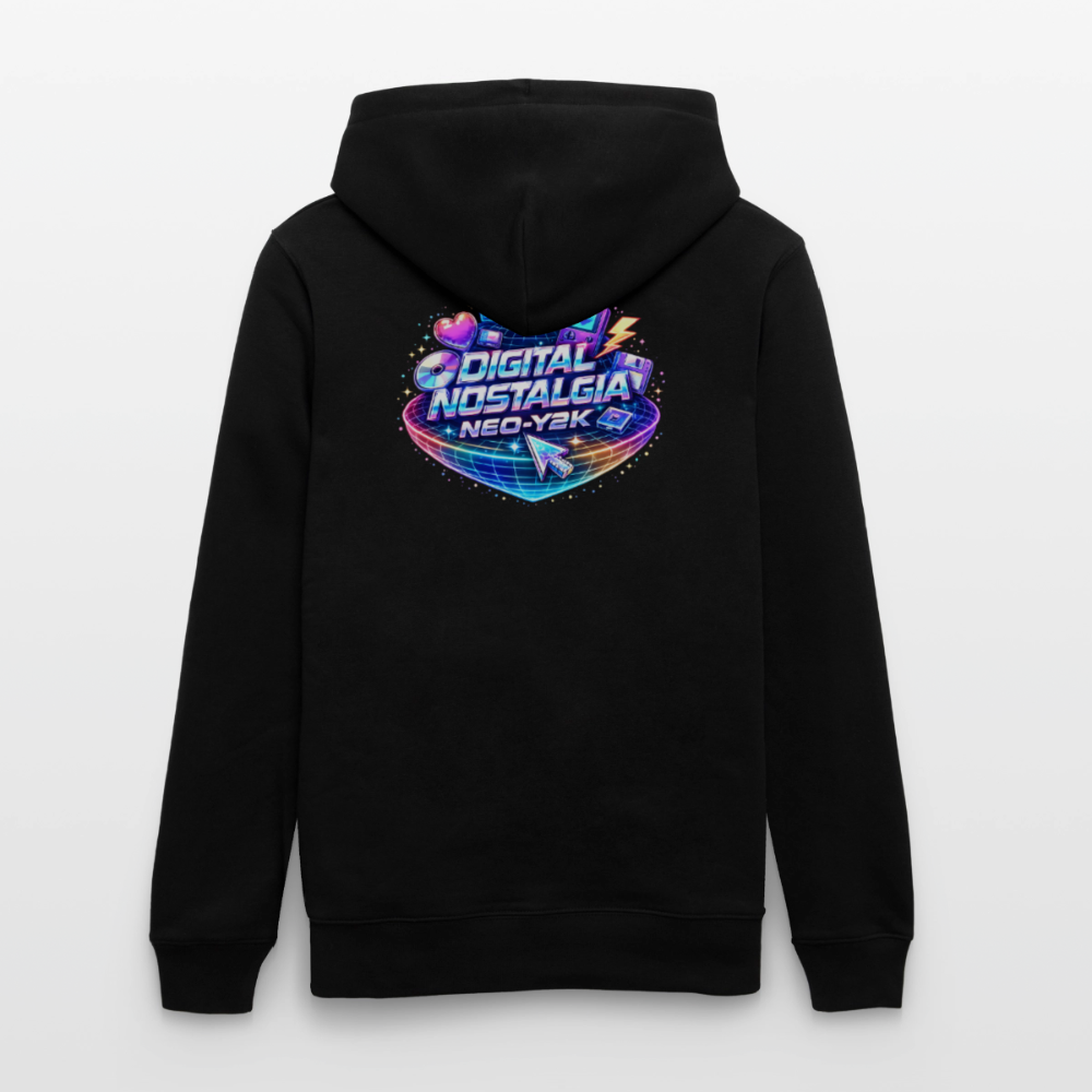 Organic Hoody - Neo Y2K Revival - black