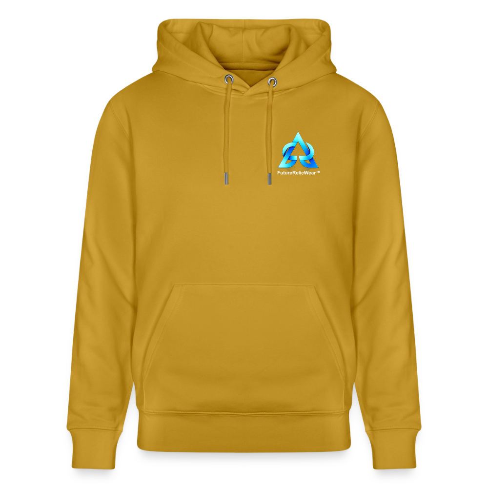 Organic Hoody - Retro Desktop - ochre