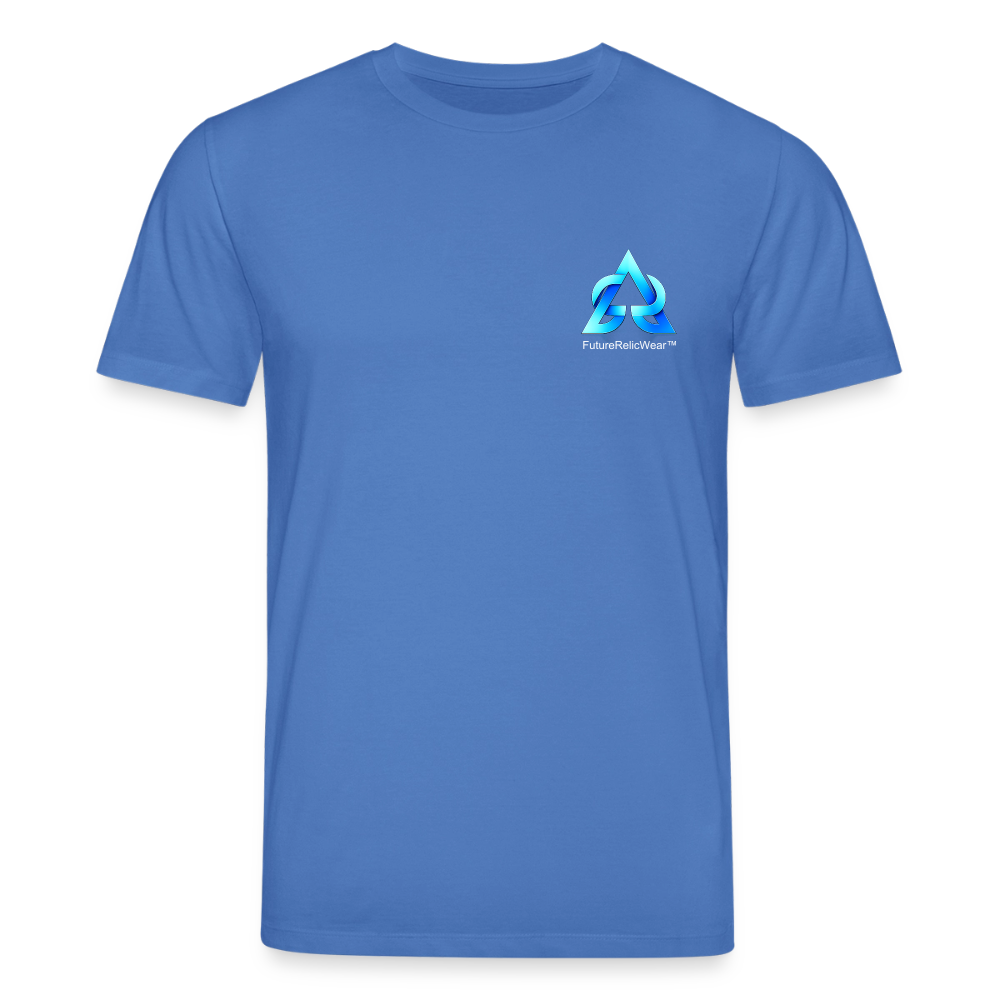 Organic T-Shirt - Sentience Loading Now - mindful blue