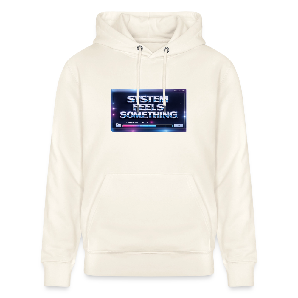 Organic Hoody - Sentience Loading Now - natural white