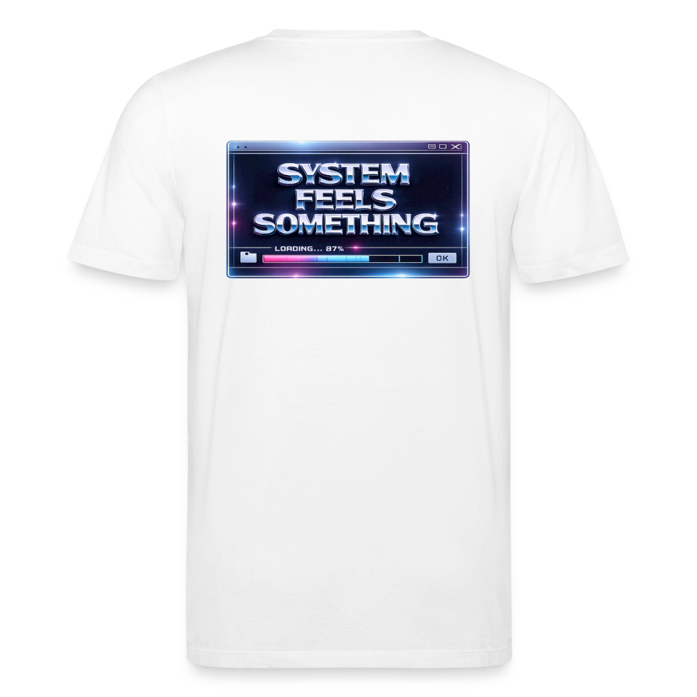 Organic T-Shirt - Sentience Loading Now - white