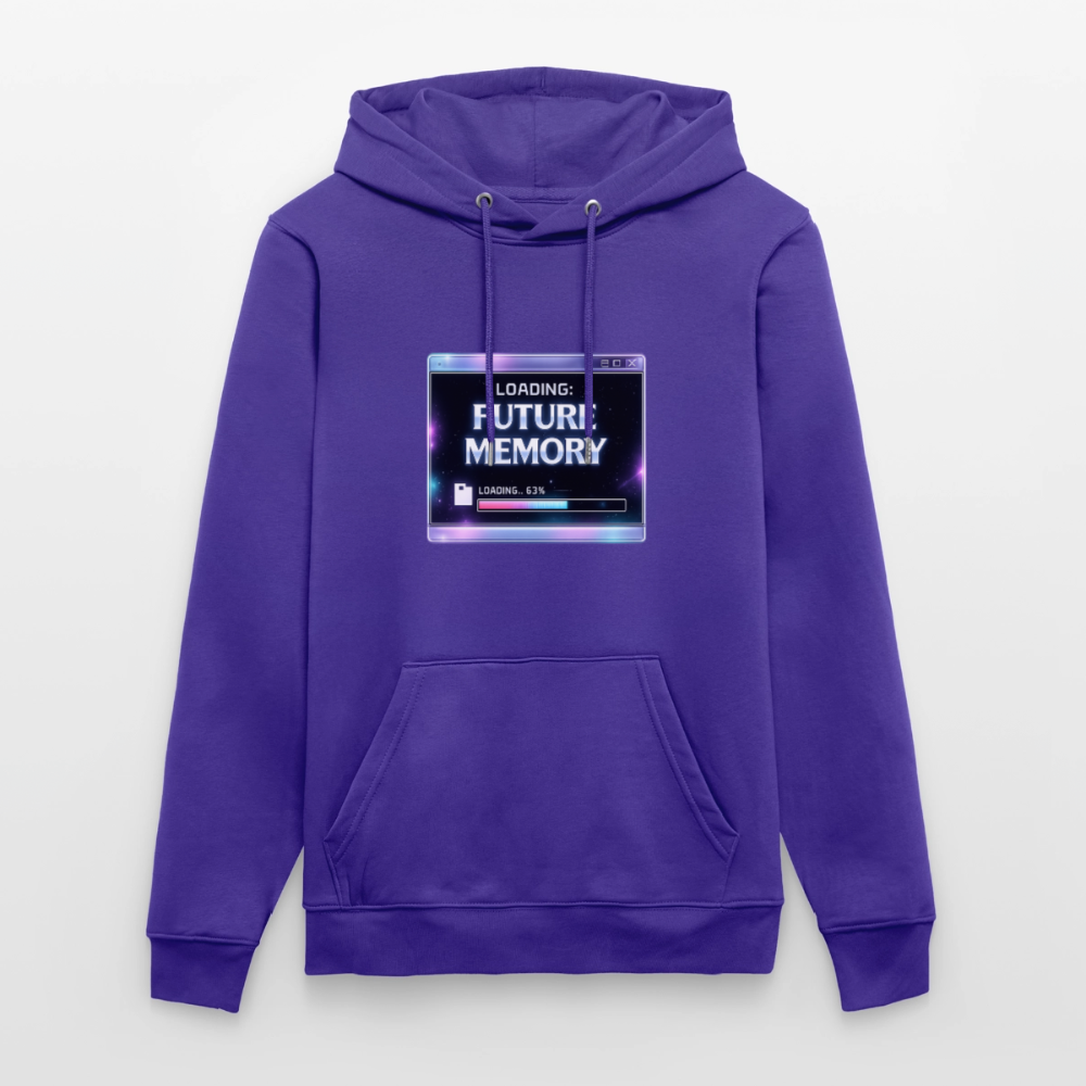 Organic Hoody - Future Memory - purple love 