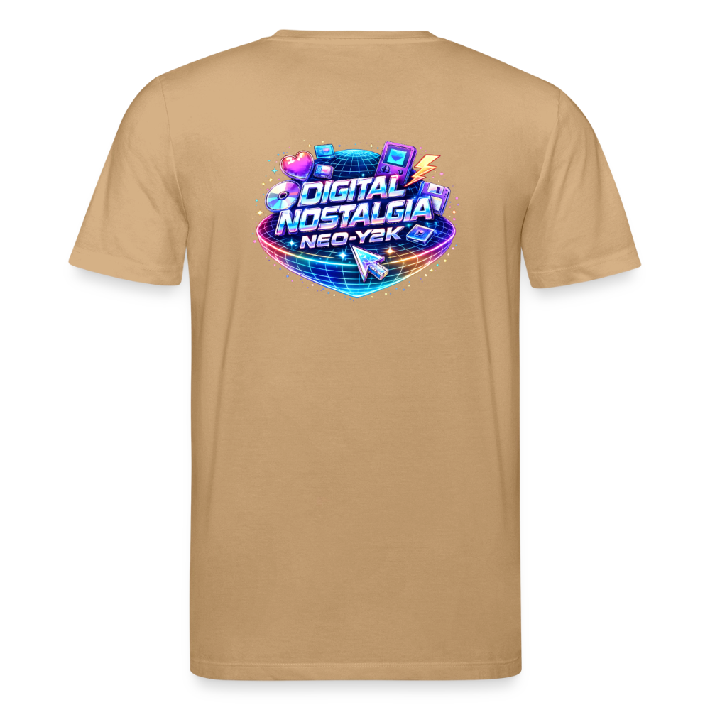 Organic T-Shirt - Neo Y2K Revival - caramel 