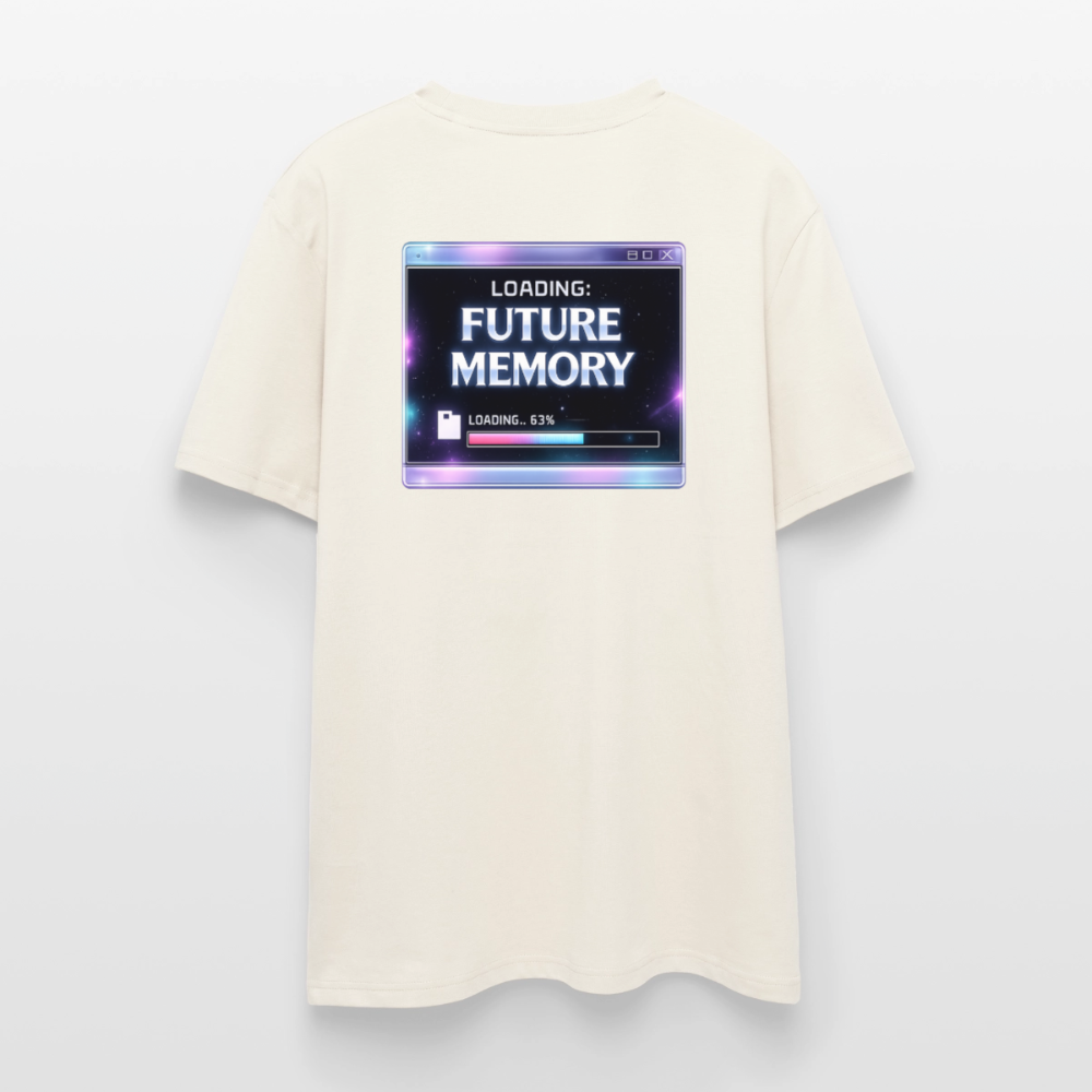 Organic T-Shirt - Future Memory - natural white