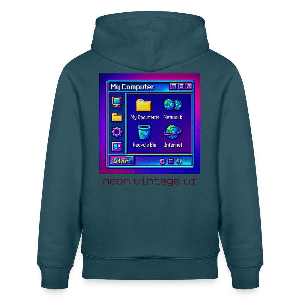 Organic Hoody - Retro Desktop - stargazer