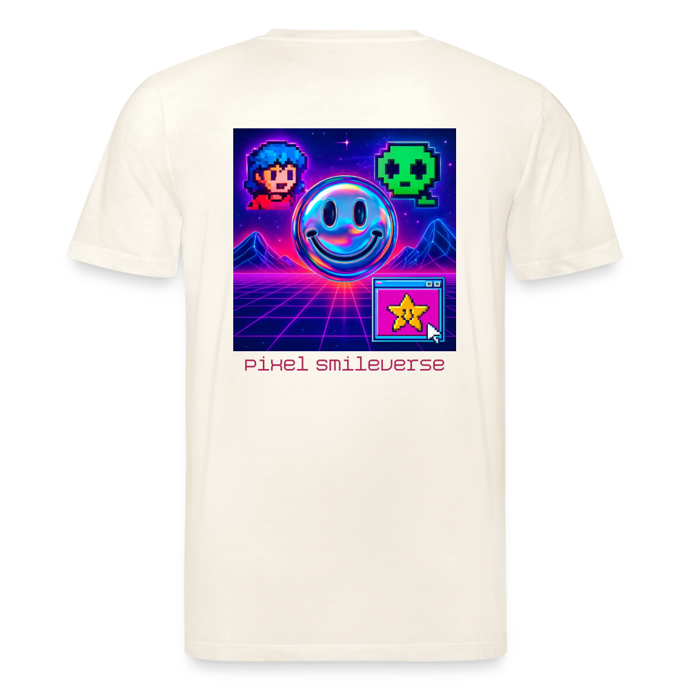 Organic T-Shirt - Retro Arcade Dream - natural white