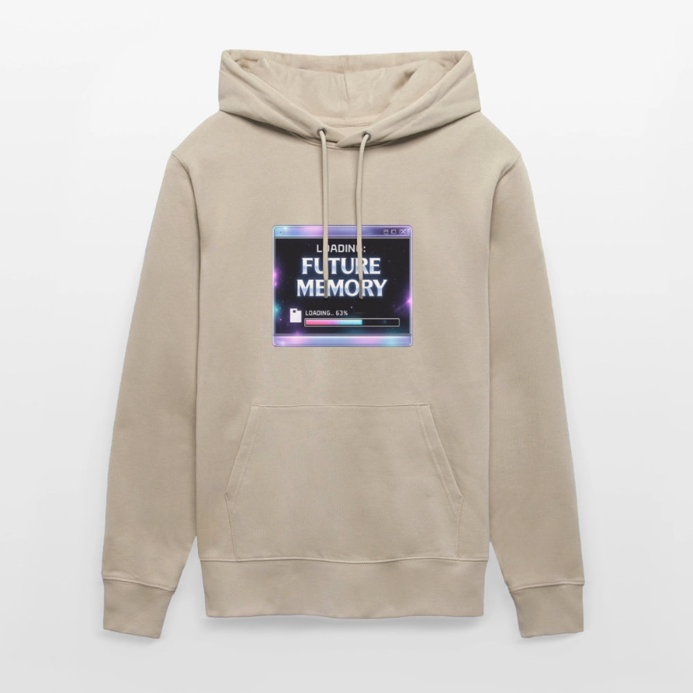 Organic Hoody - Future Memory - beige