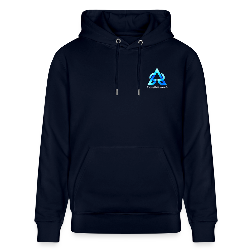 Organic Hoody - Digital Nostalgia - navy