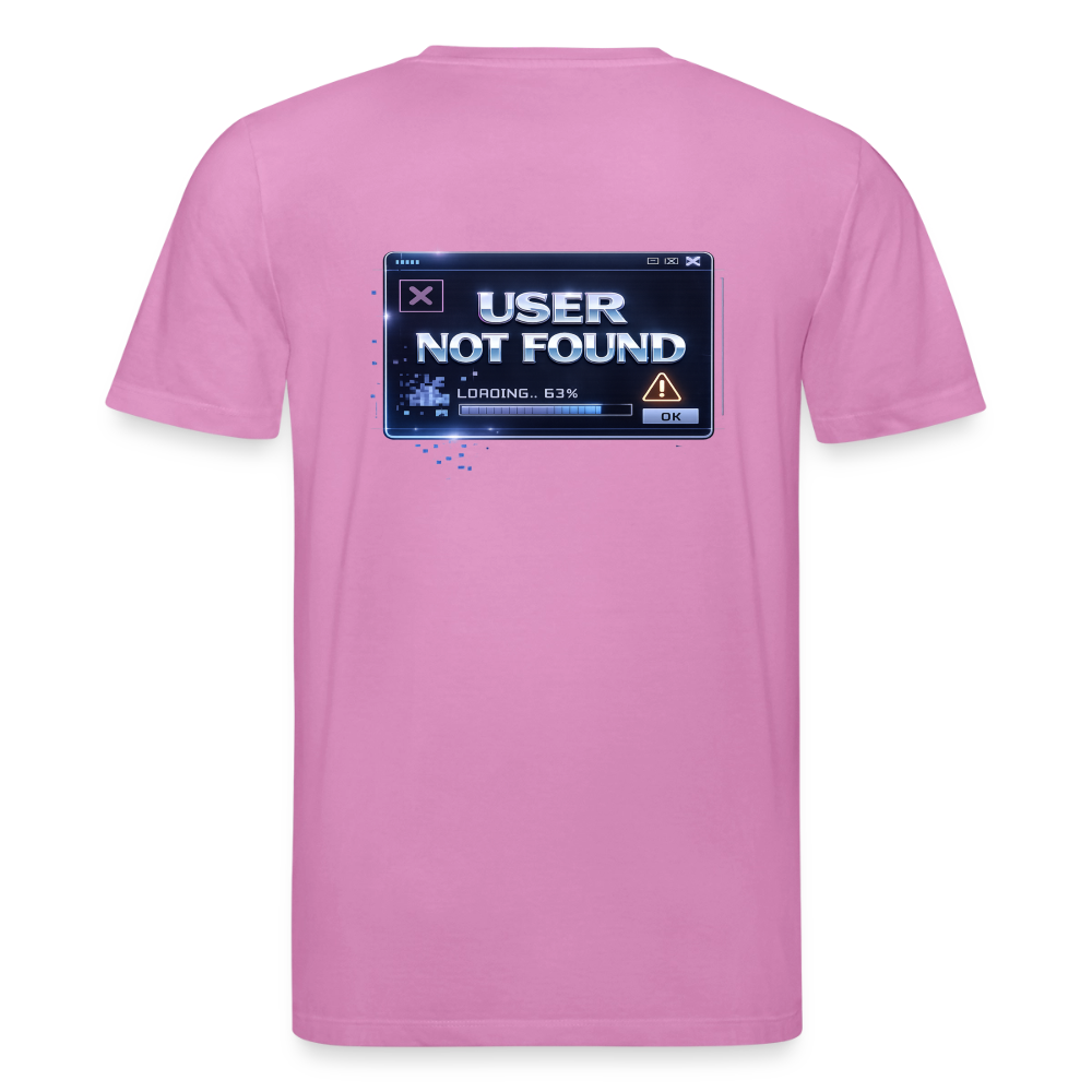 Organic T-Shirt - User Not Found - pink