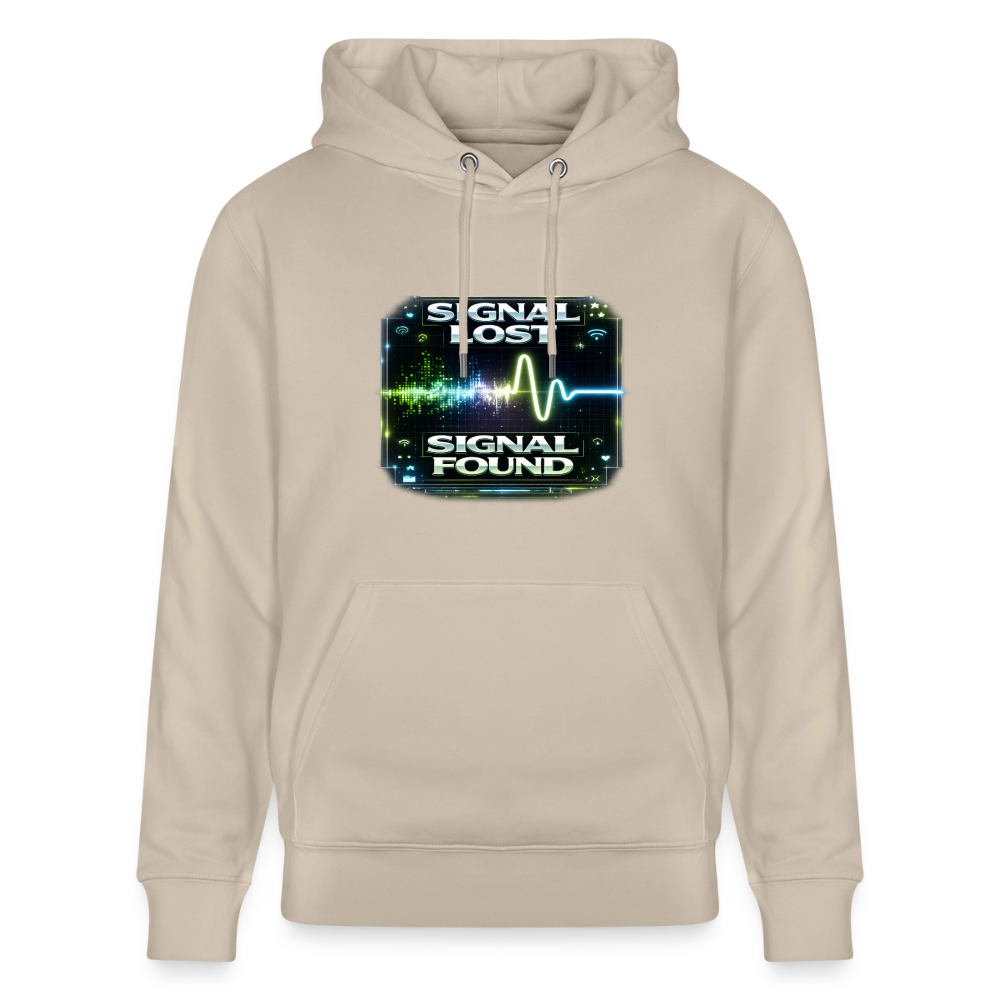Organic Hoody - Signal Restored - beige