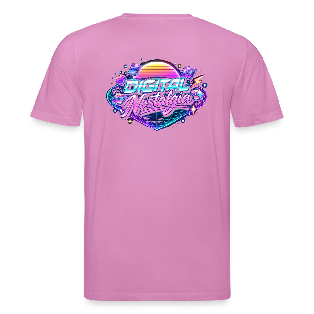 Organic T-Shirt - Retro Future Wave - pink