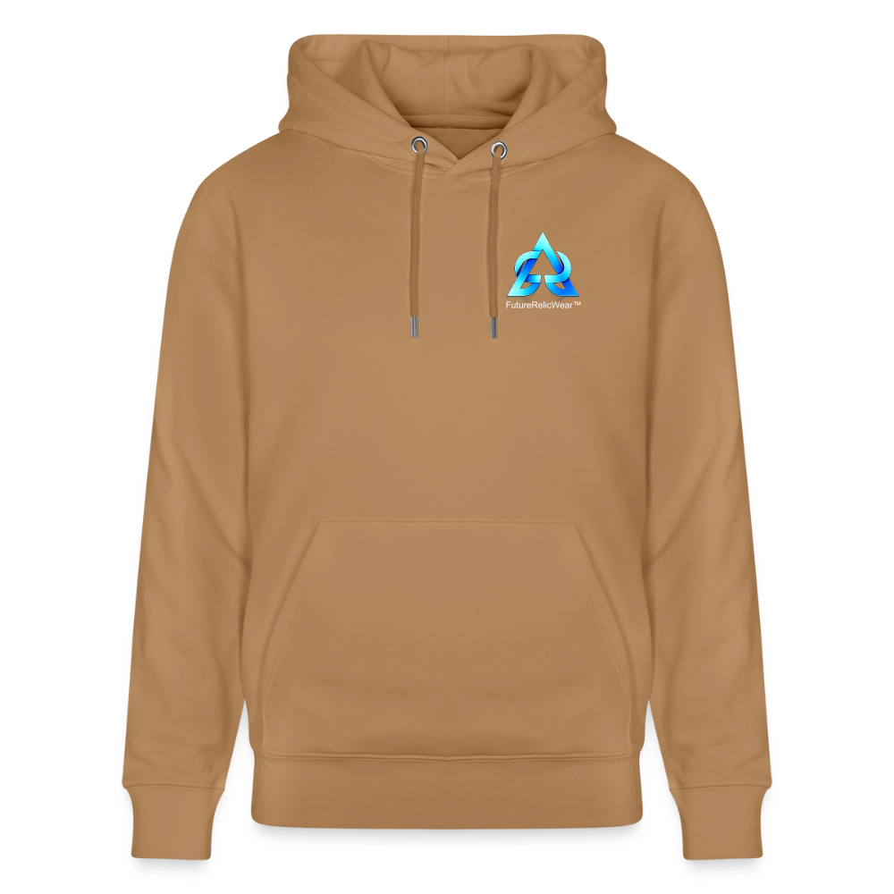 Organic Hoody - Retro Future Wave - latte