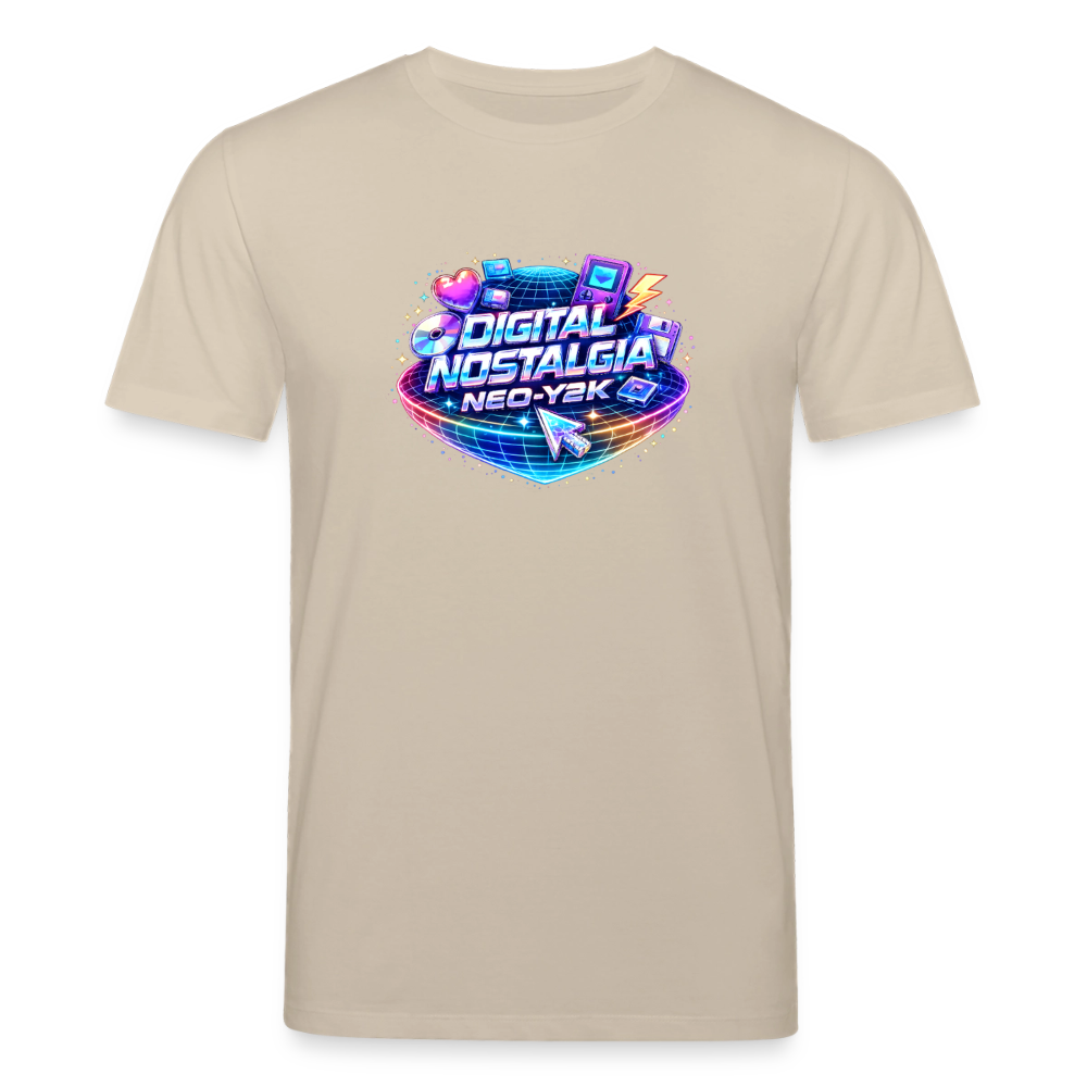 Organic T-Shirt - Neo Y2K Revival - beige