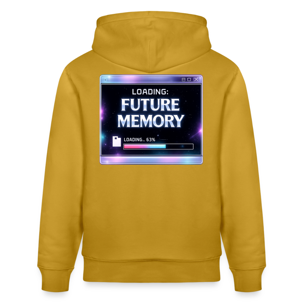 Organic Hoody - Future Memory - ochre