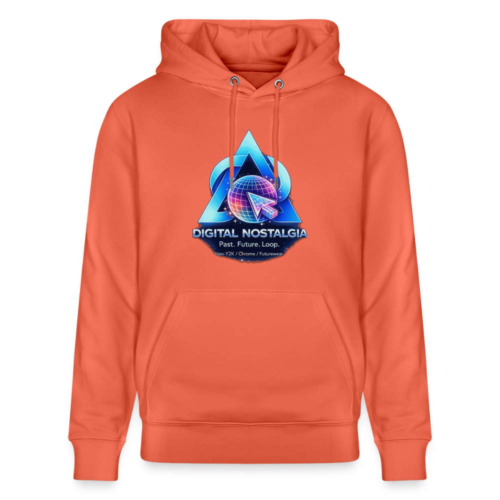 Organic Hoody - Eternal Quantum Era - light red