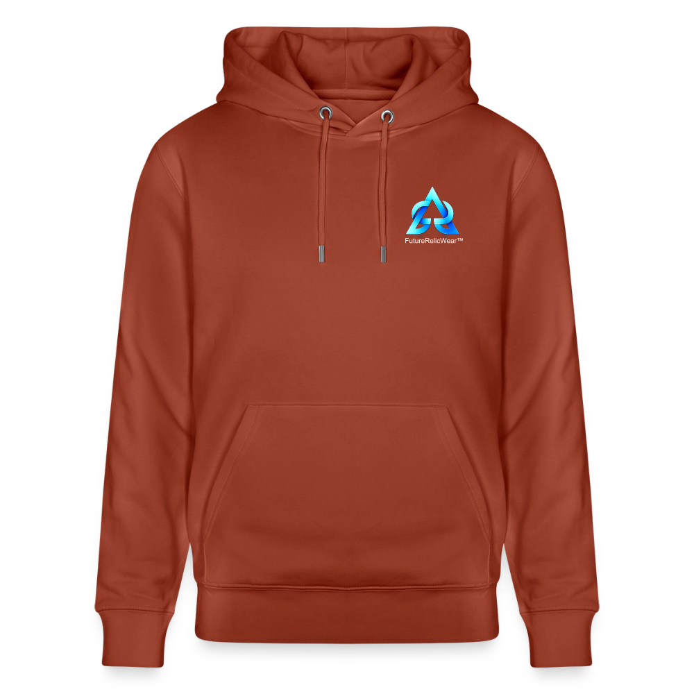 Organic Hoody - Digital Nostalgia - heritage brown