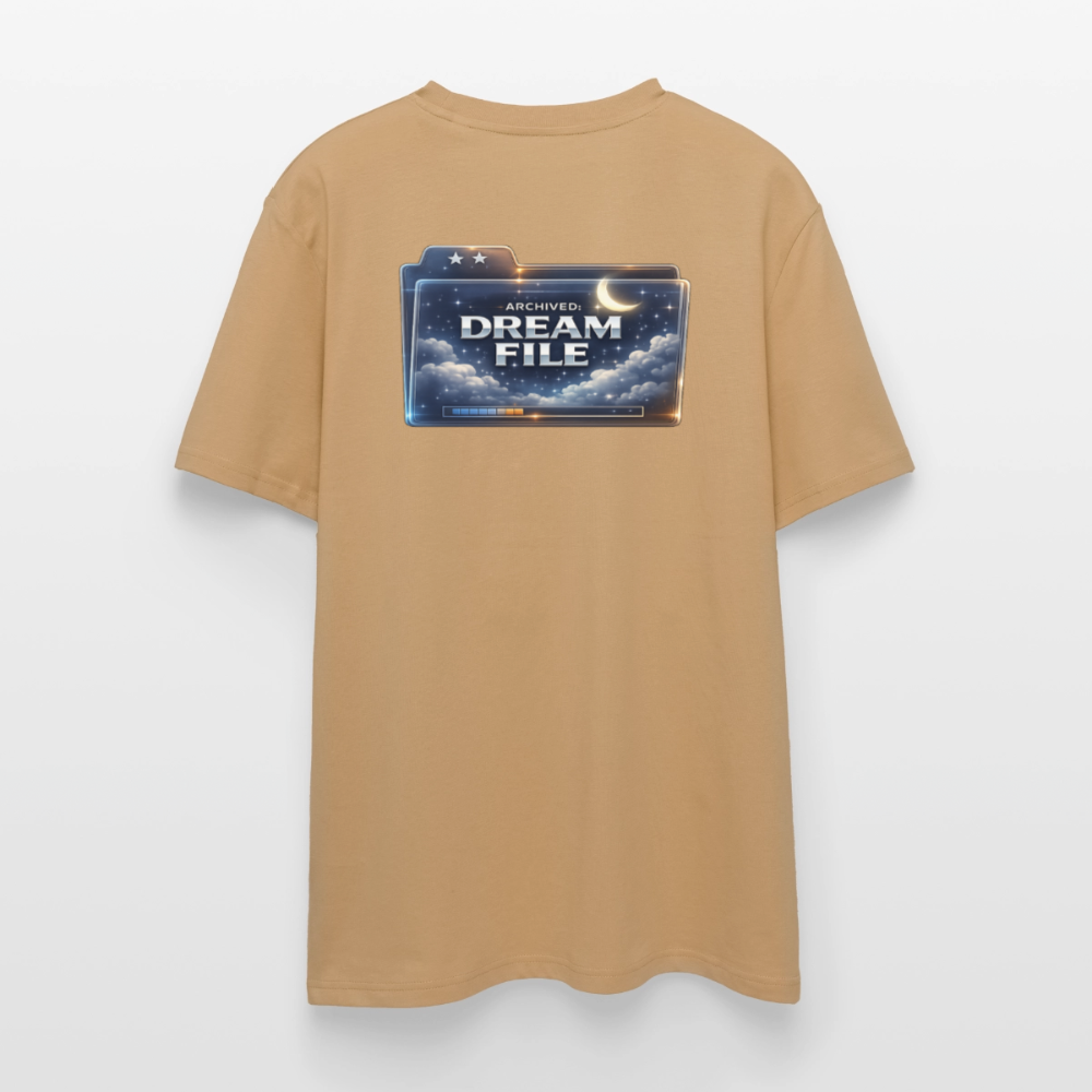 Organic T-Shirt - Archived Dream File - caramel 