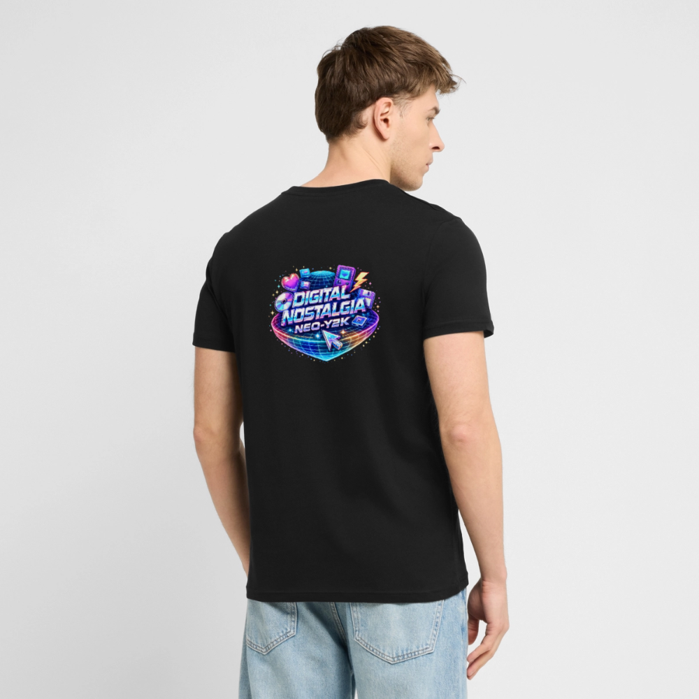 Organic T-Shirt - Neo Y2K Revival - black
