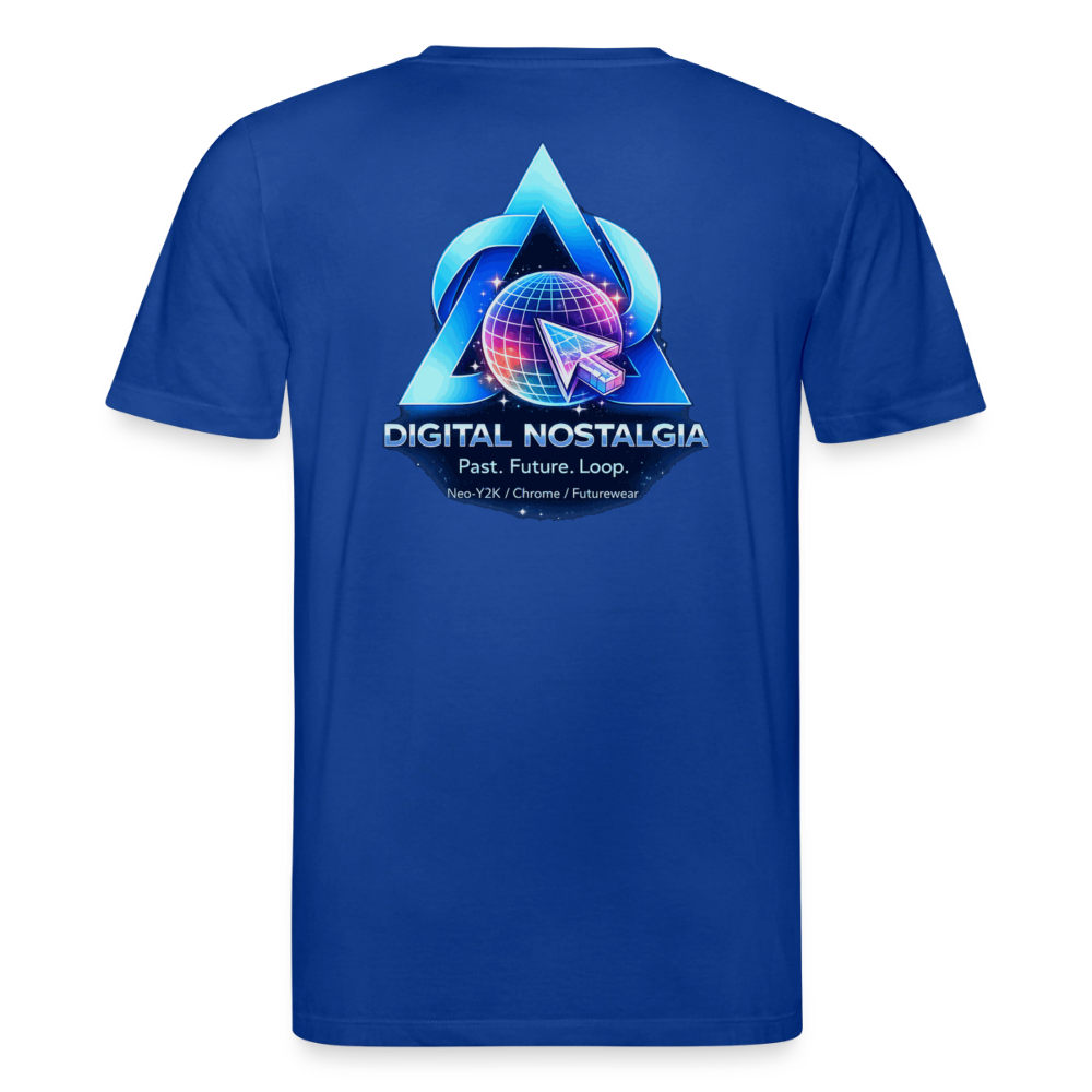 Organic T-Shirt - Eternal Quantum Era - majorelle blue