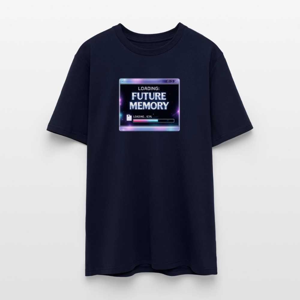 Organic T-Shirt - Future Memory - navy