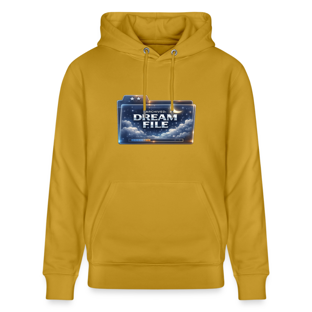 Organic Hoody - Archived Dream File - ochre