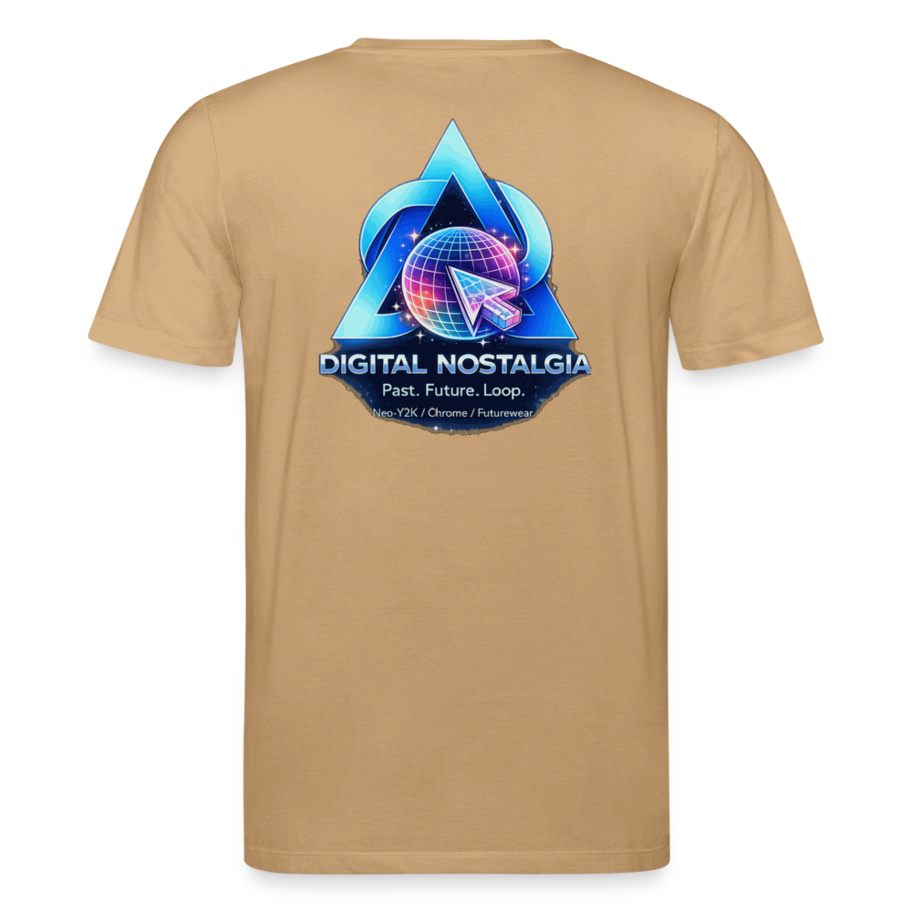 Organic T-Shirt - Eternal Quantum Era - caramel 