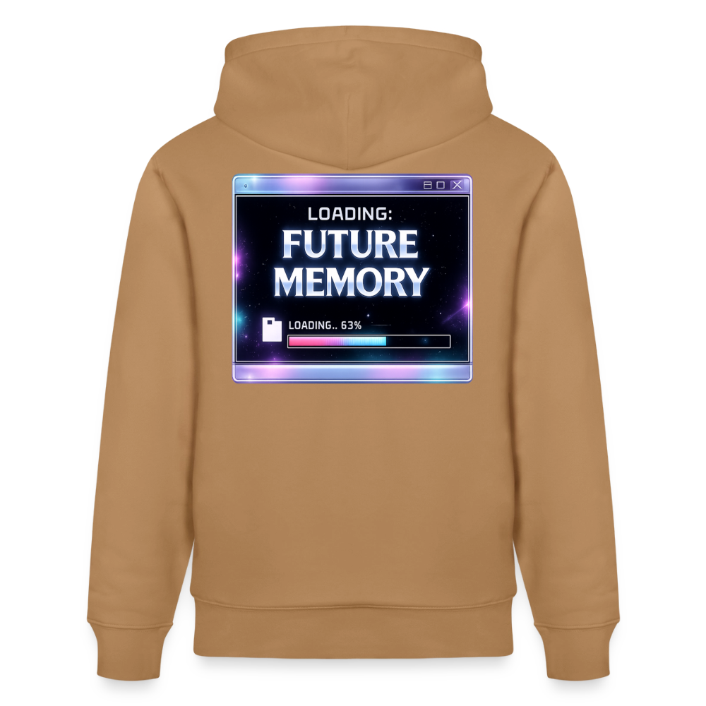 Organic Hoody - Future Memory - latte